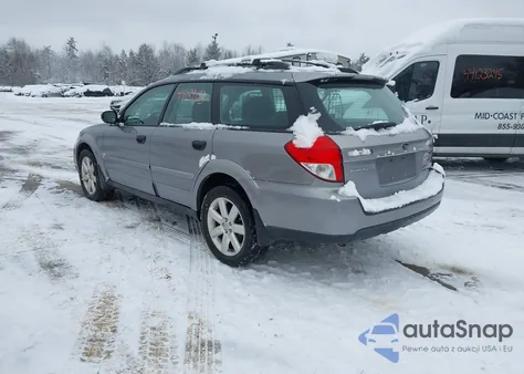2008 Subaru Outback 2.5I/2.5I L.l. Bean Edition из США, поврежденный, VIN 4S4BP61CX87345678